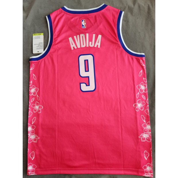 Maillot de Basket 9 Avdija Washington Wizards 2021-22 City Edition