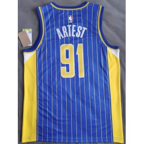 Maillot de Basket 91 Artest Pacers 2020-21 City Bleu