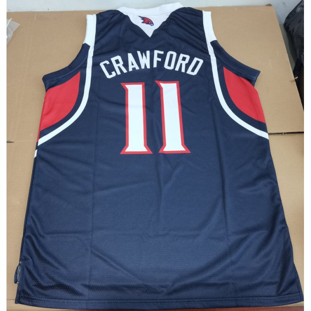 Maillot de Basket Atlanta Hawks Crawford 11 retour en arrière