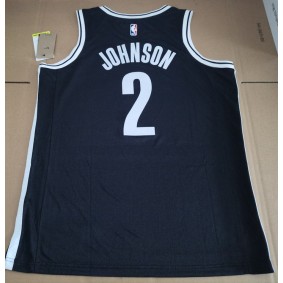Maillot de Basket Brooklyn Nets 2 Johnson Noir