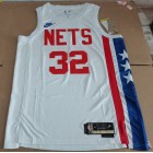 Maillot de Basket Brooklyn Nets 32 Erving Vintage Blanc