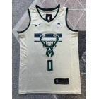 Maillot de Basket Bucks 2018 Lillard 0 City Edition