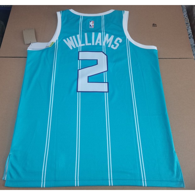Maillot de Basket Charlotte Hornets Jordan Williams 2 Vert