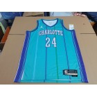 Maillot de Basket Charlotte Hornets Miller 24 Personnalisé Vert