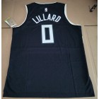 Maillot de Basket Milwaukee Bucks Lillard 0 Noir