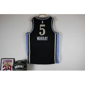 Maillot de Basket NBA Hawks 2024 Murry 5 Noir