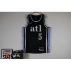 Maillot de Basket NBA Hawks 2024 Murry 5 Noir