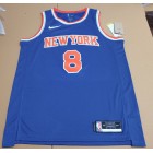 Maillot de Basket NBA Knicks 2023 Anunoby 8 Bleu