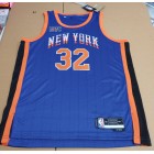 Maillot de Basket NBA Knicks 2024 Towns 32 City Edition Bleu