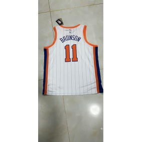 Maillot de Basket New York Knicks 2025 Brunson 11 Blanc