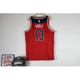 Maillot de Basket Washington Wizards 13 Poole Rouge