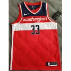 Maillot de Basket Washington Wizards 33 Kuzma Rouge