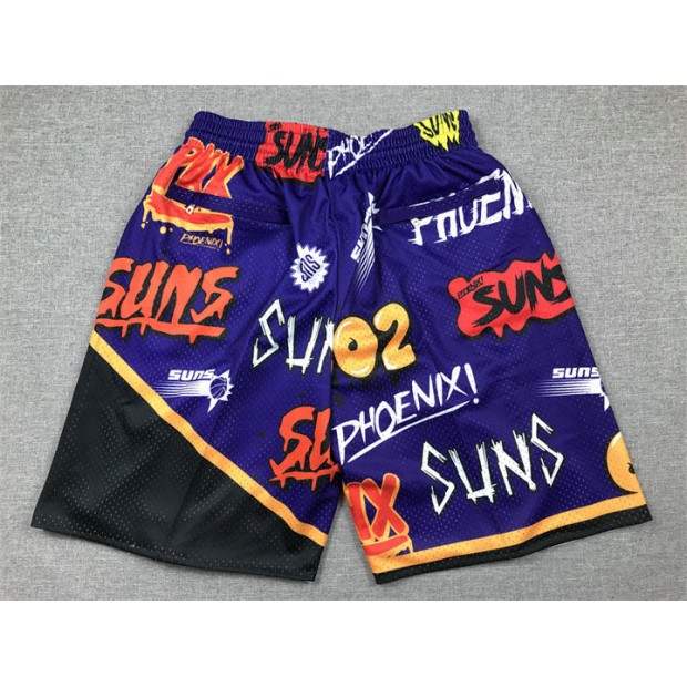 Phoenix Suns Just don shorts graffiti