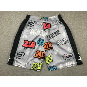 San Antonio Spurs Just don shorts graffiti
