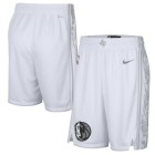 Short Dallas Mavericks 2024-25 City Edition Blanc