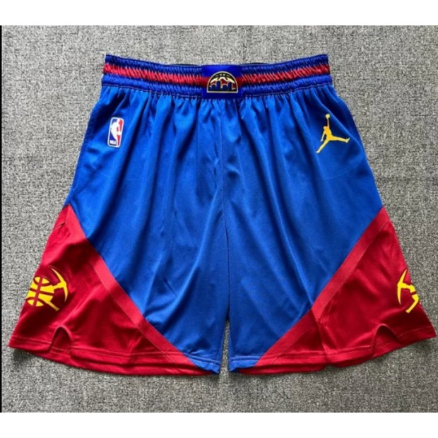 Short Denver Nuggets 2022-23 City Edition Bleu
