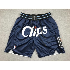 Short Los Angeles Clippers 2023-24 city just don Bleu
