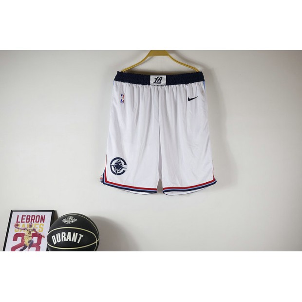 Short Los Angeles Clippers 2024-25 Blanc