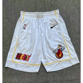 Short Miami Heat 2022-23 City Blanc