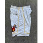 Short Miami Heat 2022-23 City Blanc