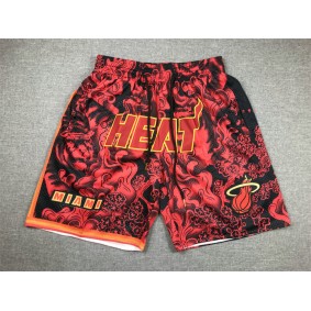 Short Miami Heat Année des Tigres Just Don Rouge