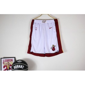 Short Miami Heat Blanc Homme