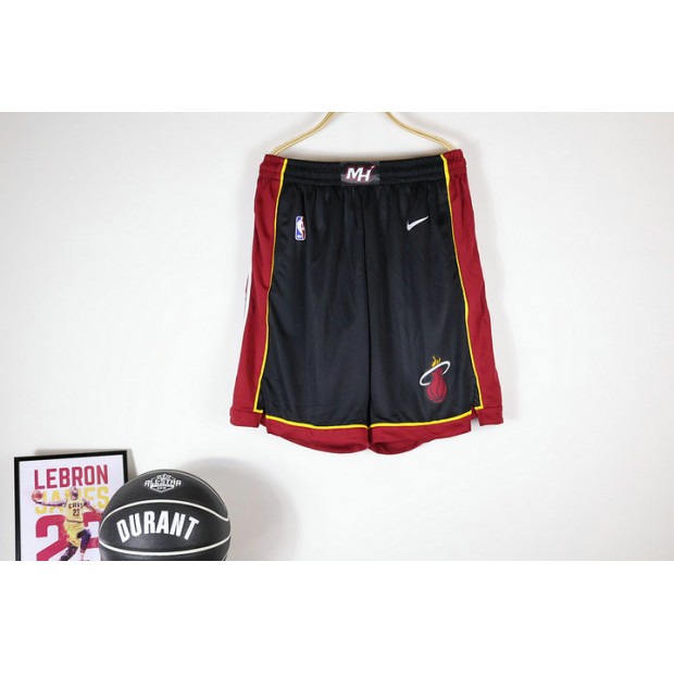 Short Miami Heat Noir Homme