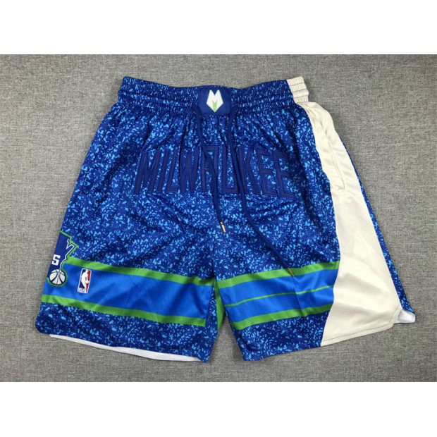 Short Milwaukee Bucks 2024 City Just Don Bleu