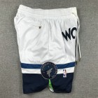 Short Minnesota Timberwolves just don throwback Blanc