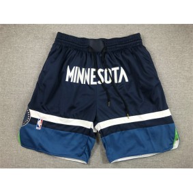 Short Minnesota Timberwolves just don throwback Bleu