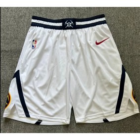 Short NBA Denver Nuggets Blanc