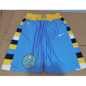 Short NBA Denver Nuggets Bleu Jaune