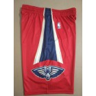 Short New Orleans Pelicans Rouge avec Poches