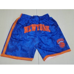 Short New York Knicks limit just don shorts Bleu