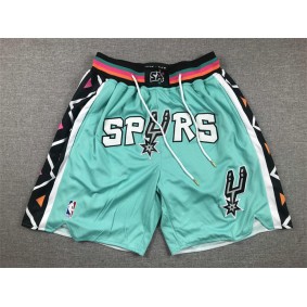 Short San Antonio Spurs 2022-23 city just don Vert