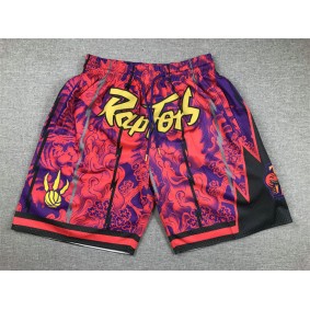 Short Toronto Raptors tigers year just don Rouge