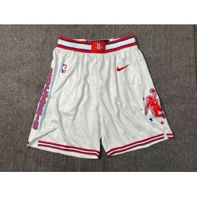 Shorts Houston Rockets 2023-24 City Edition Blanc