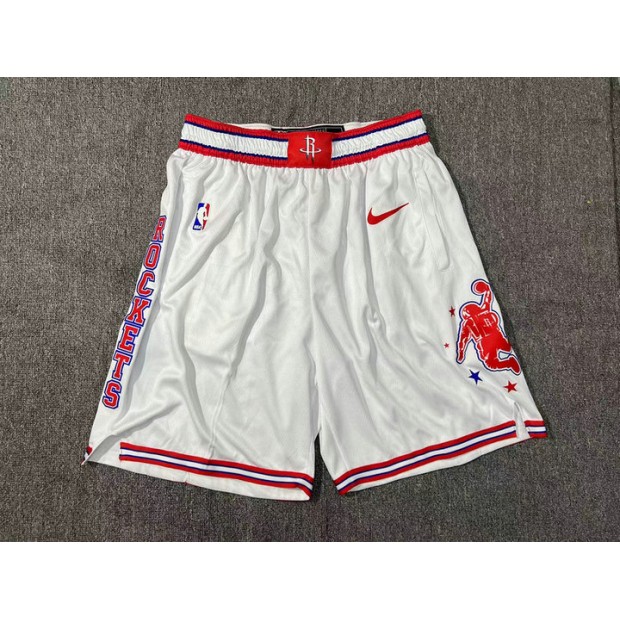 Shorts Houston Rockets 2023-24 City Edition Blanc